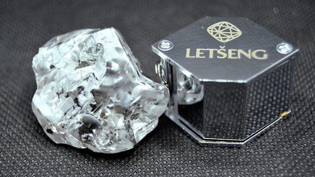 Gem Diamonds莱森矿产出 213 克拉宝石级钻石原石